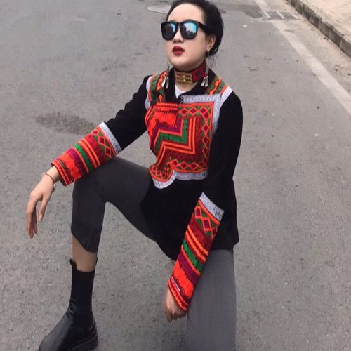 凉山彝族女外套绣花上衣民族风彝族诺苏衣服外套衣服
