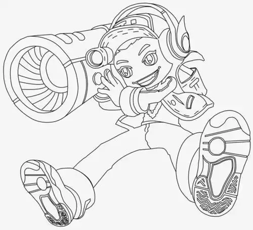 鲁班七号简笔画