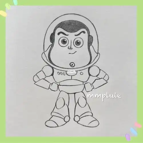 巴斯光年简笔画巴斯光年简笔画头像