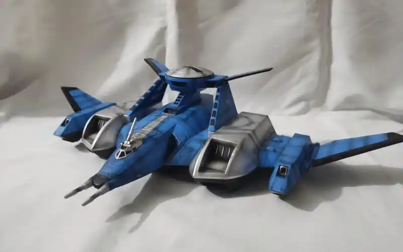 盖亚奥特曼飞机和平号,xig和平运输机2.0改修改了炮头和机翼,整体重涂