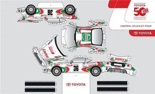 隔离也有乐趣寻丰田推出涂装86折纸模型diy手工益智剪纸折纸 丰田跑车