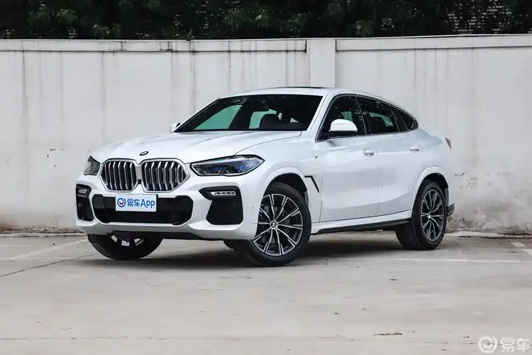 【宝马x62020款xdrive40i m运动套装侧前45度车头向左水平汽车图片