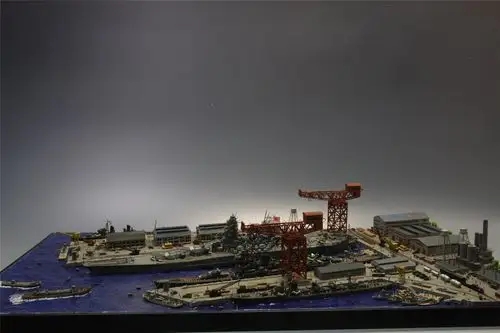 1/700旧日本海军军港 - 舰船模型展示区 - 模型网发图区 - powered by