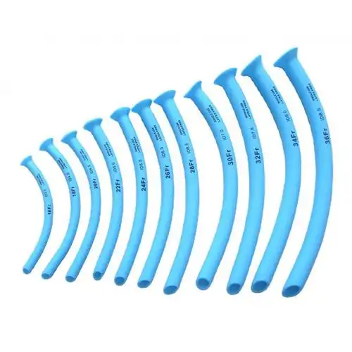 户外应急探险一次性使用鼻咽通气管便携道鼻咽管独立包装应急插管