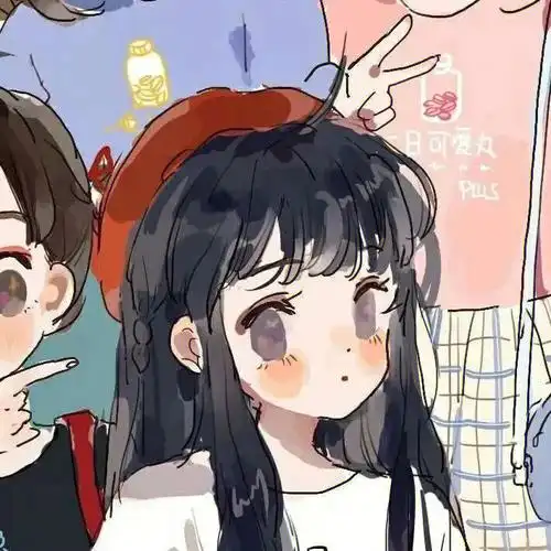 闺蜜头像  #动漫闺蜜头像