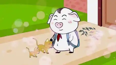 猪屁登富贵永远是屁登的好朋友,他们一起做好事,不图回报!