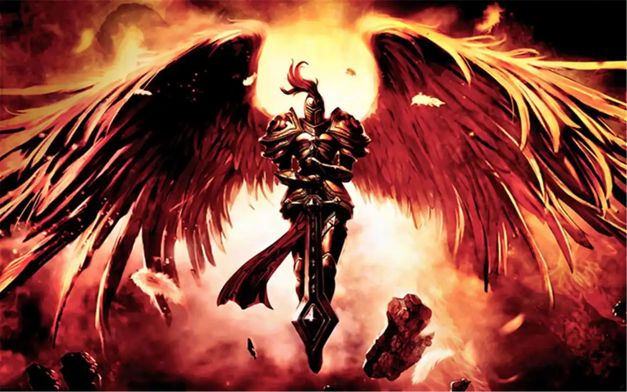 > 电子竞技网游英雄联盟审判天使凯尔高清桌面壁纸(1920×1200)