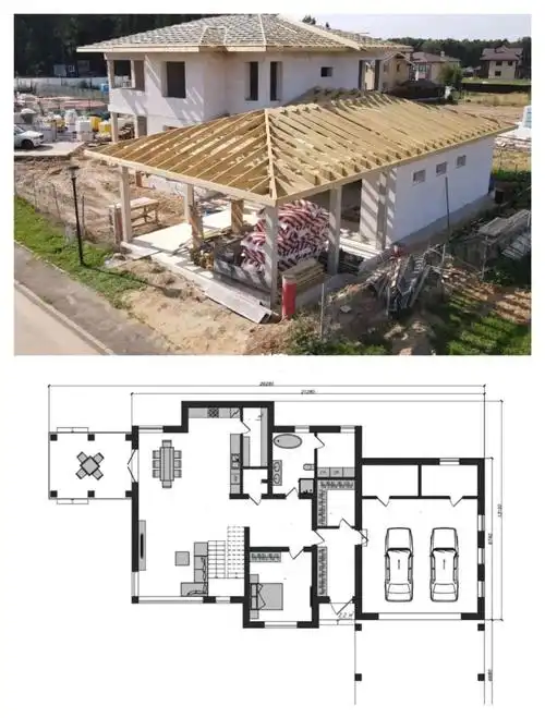 l型宅基地怎么建出时尚又独特的现代别墅