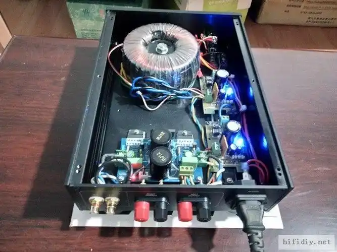 五一做了一台lm3886桌面功放试听很不错分享一下