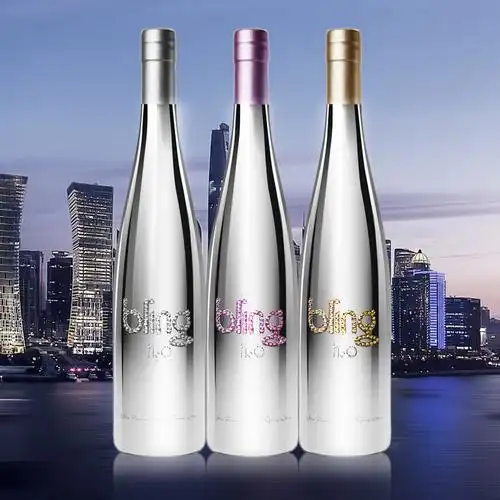 blingh2o天然矿泉水美国原瓶进口750ml饮用水