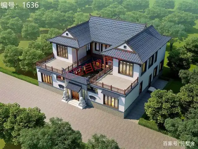 江苏17*17米的三合院美宅,唤醒当代建房者对农村自建房的归属感