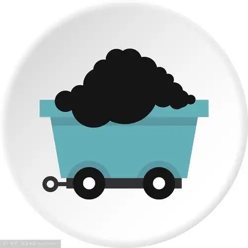 车轮上有煤圈的图标