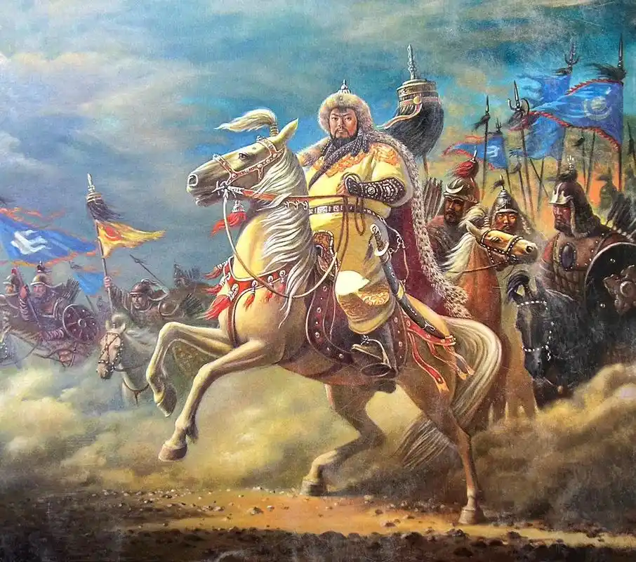 "千古风云人物"——成吉思汗.#成吉思汗 #蒙古 - 抖音