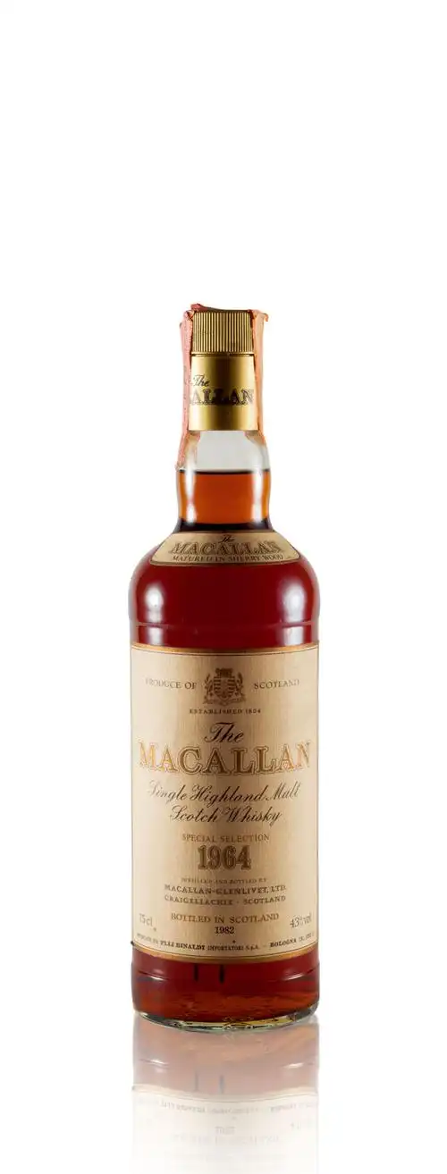匡时十周年秋季拍卖会珍稀名酒(二)——威士忌麦卡伦1964年成交金额