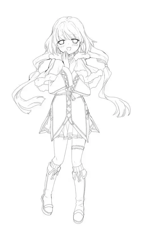 画画新手哪里找可以临摹的线稿可以分享一些你收藏的线稿吗谢谢辣