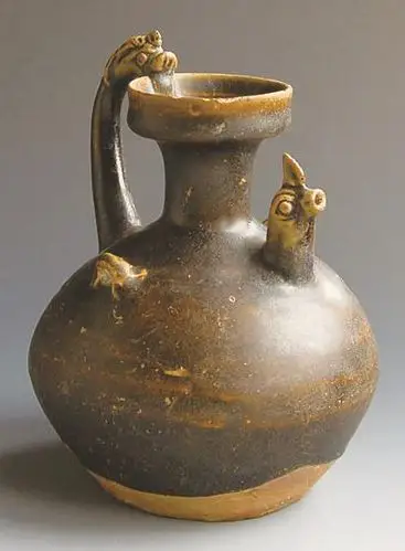 偶然淘得鸡首壶