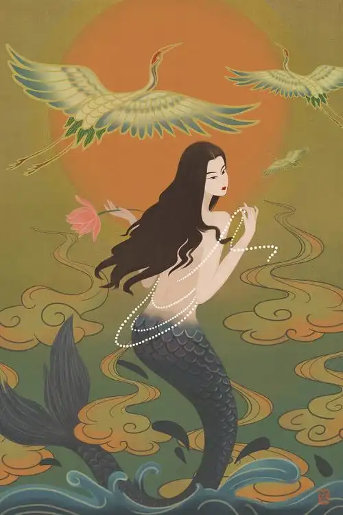 美人鱼|插画|艺术插画|我是提子哇 - 原创作品 - 站酷 (zcool)