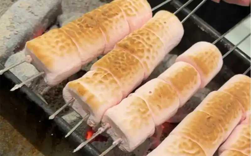 烧烤教程烤棉花糖