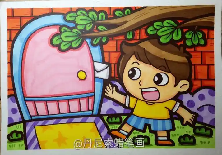 画#简笔画  #可爱简笔画  #儿童简笔画  #画个简笔画  #丹尼索儿童画