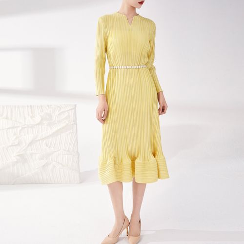 三宅一生褶皱裙子-特价促销-优惠券领取-价格|多少钱|什么牌子好-35