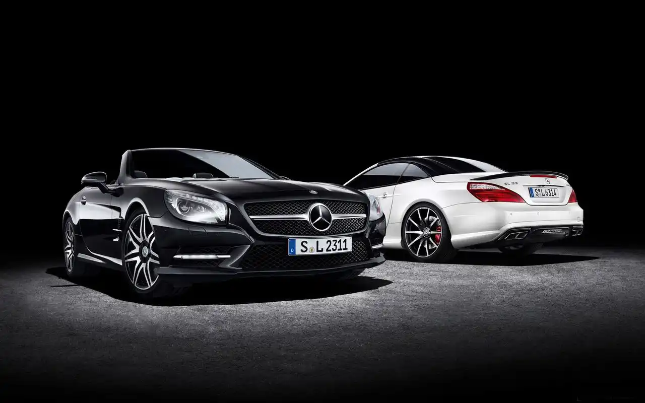 奔驰sl霸气汽车桌面壁纸