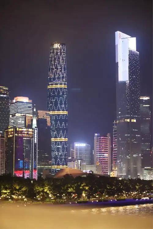 广州塔夜景