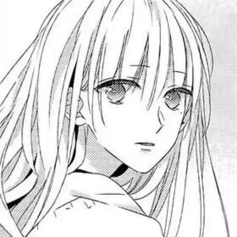 二次元头像女生素描