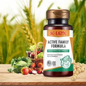 1瓶康力士全家福复合维生素片补钙铁锌b族维生素abcd叶酸儿童孕妇