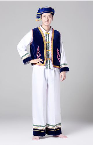 大理昆明发货云南白族男士生活舞蹈服装阿鹏其他民族服装