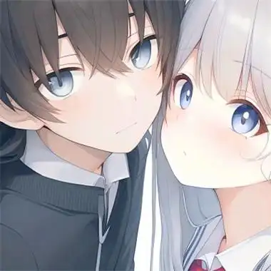 一看就爱上的动漫情头大集合106张,是心动的信号_情侣动漫头像_头像屋