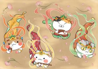 敦煌飞天喵～分喵