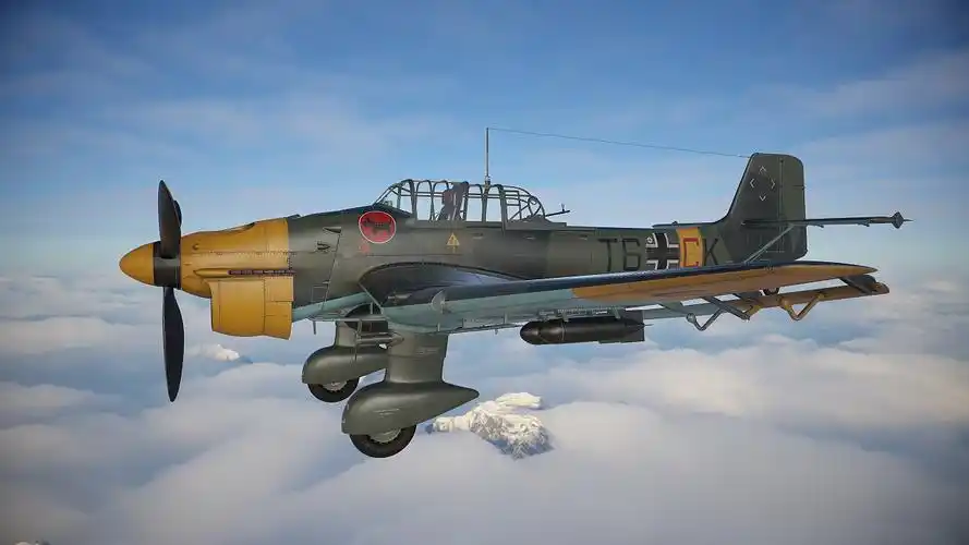 ju87斯图卡b2型俯冲轰炸机