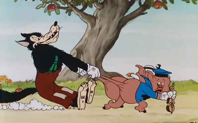 1993年经典动画,三只小猪智斗大灰狼的故事!你看过吗?