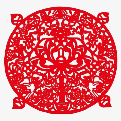 春节元素 新年 传统文化 剪纸免抠素材免费下载觅元素