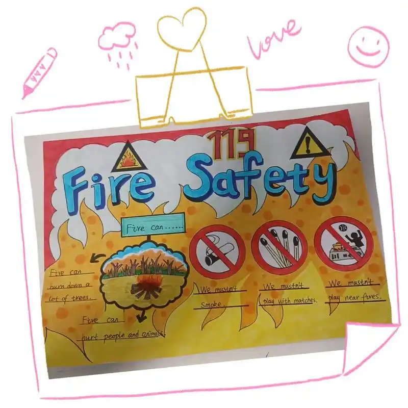 英语安全标语手抄报 - 抖音