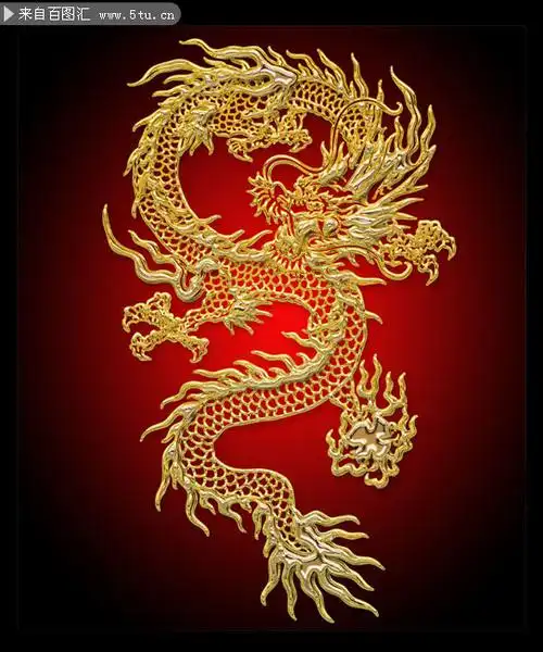 中国风龙图腾psd素材