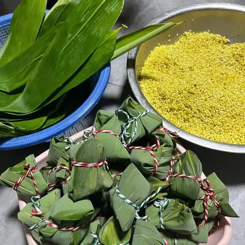 是可以陪在妈妈身边包粽子的端午节附教程