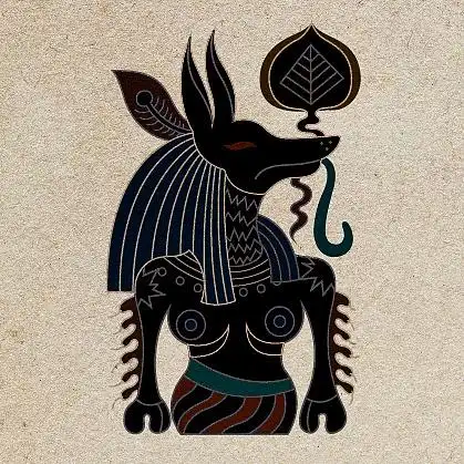 古埃及狗头神 阿努比斯