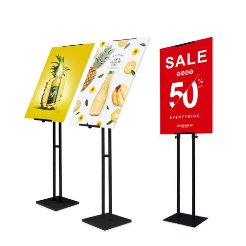 立式海报架子广告立牌kt展架落地式展示支架x展架