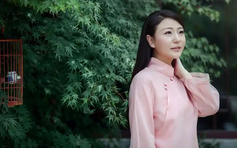 养眼美女刘珂矣唯美中国风古典气质写真桌面壁纸(二)