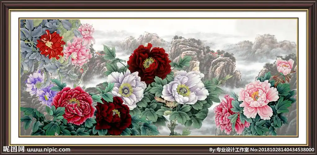 花开富贵 富贵牡丹图片