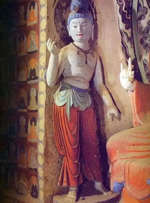 敦煌莫高窟彩塑造像真美