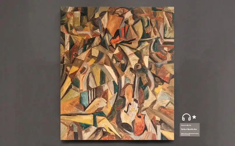 魏迪-violinist.小提琴演奏者 布面油画