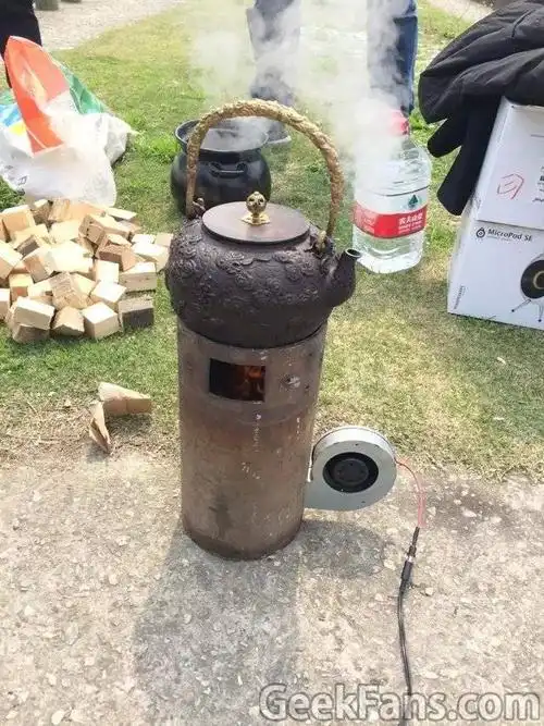 教程自制柴气炉