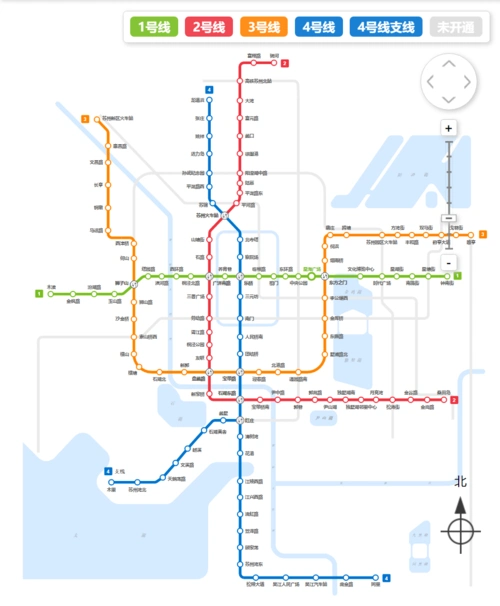 有关公共交通保障的要求, 自2020年4月24日起, 苏州轨道交通1,2,4号线