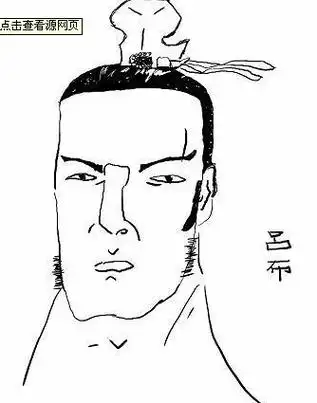 吕布骑马图片简笔画貂蝉吕布简笔画图片