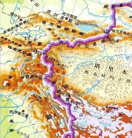 中亚存在哪些地形