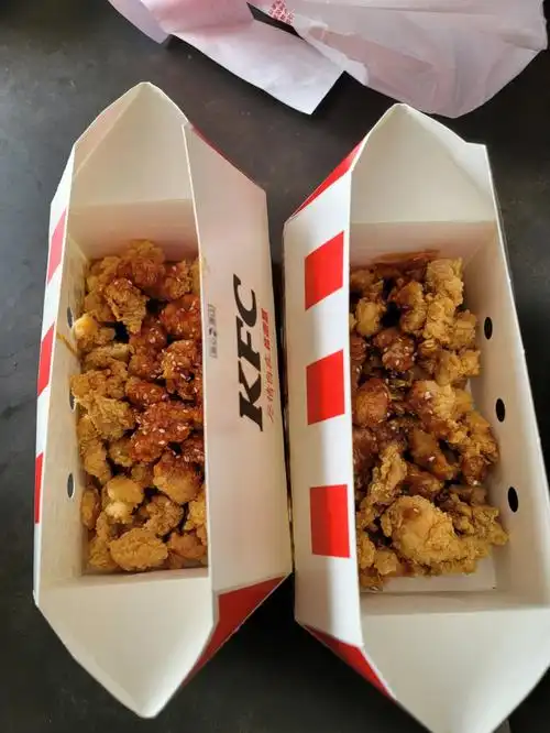 肯德基疯狂星期四酱酱鸡米花可以备注