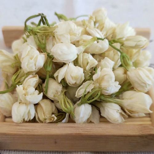 2018年新茶特级茉莉花苞茶茉莉花干茶孕妇助产顺产干花罐装40g