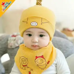 新生婴儿帽子春秋季0-3-6-8个月男女宝宝冬天胎帽初生婴幼儿纯棉